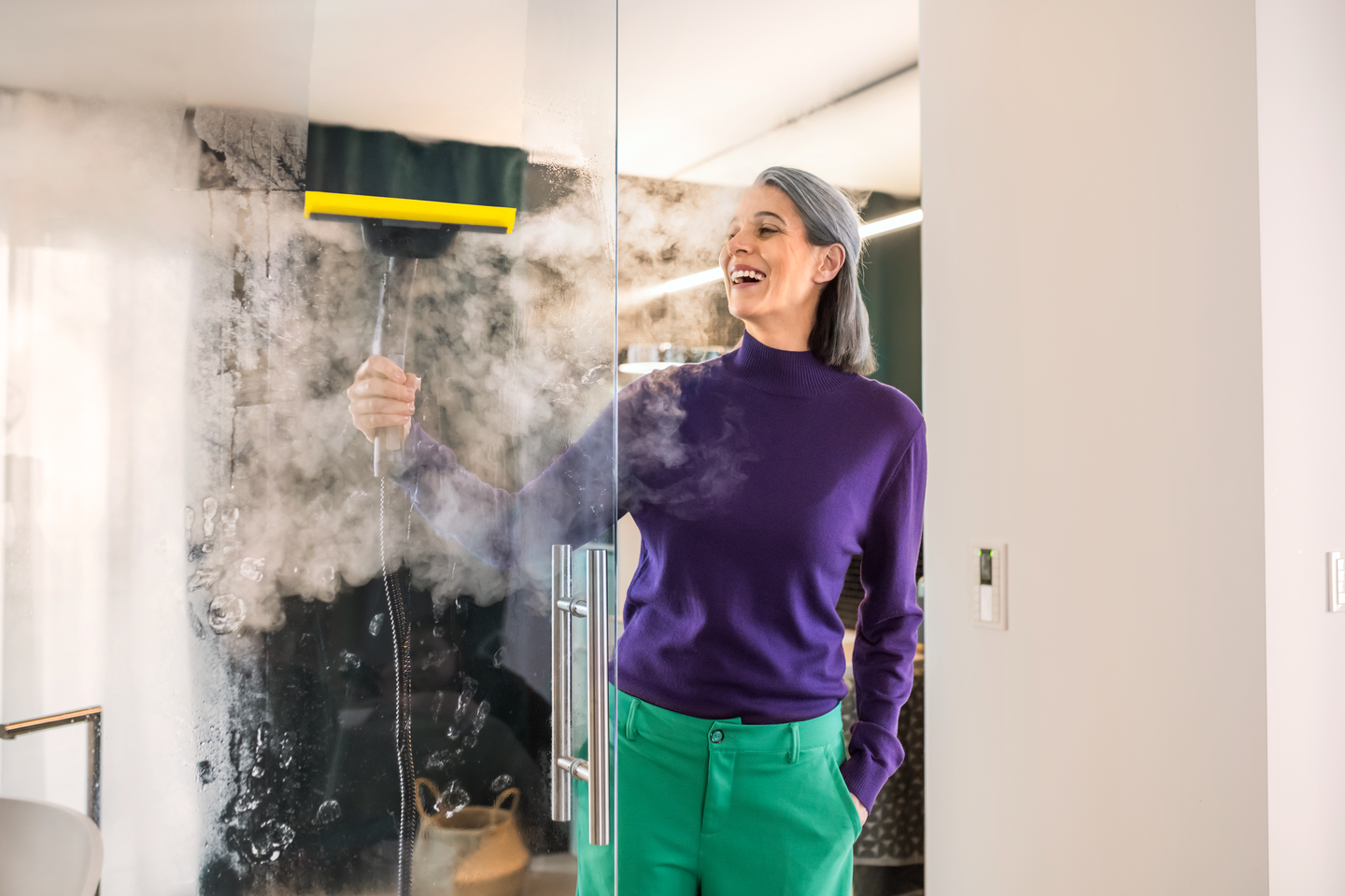 Ikkunasuutin Kärcher Comfort SC-höyrypesureille