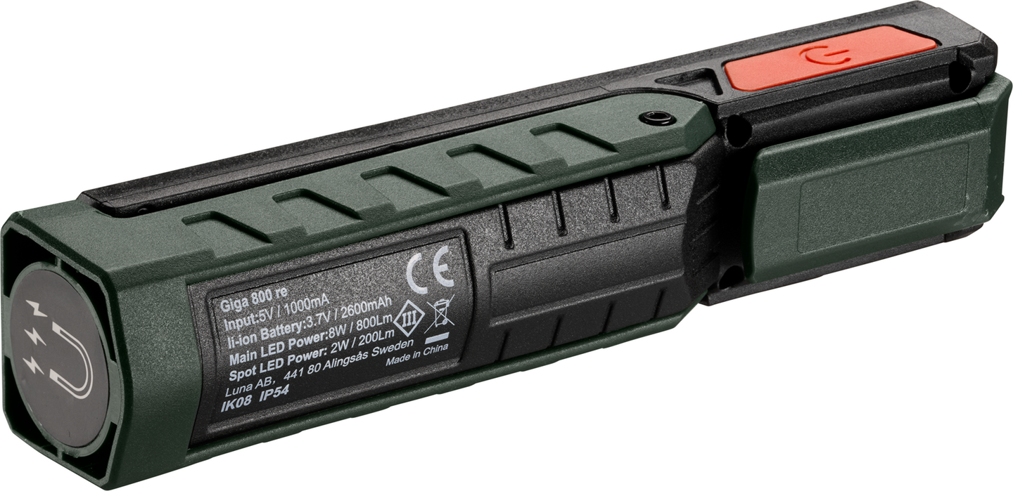 HANDLAMPA GIGA 800 RE