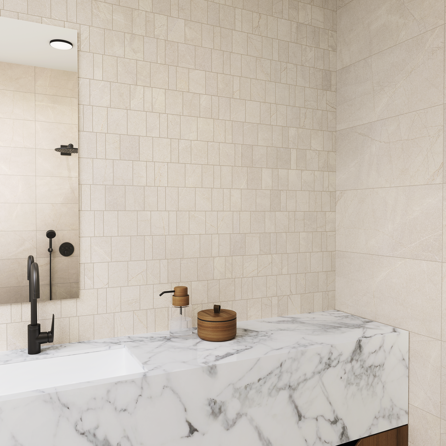 VÄGGKAKEL CELLO MAGMA, 30X60 SAND RT 1,4M2