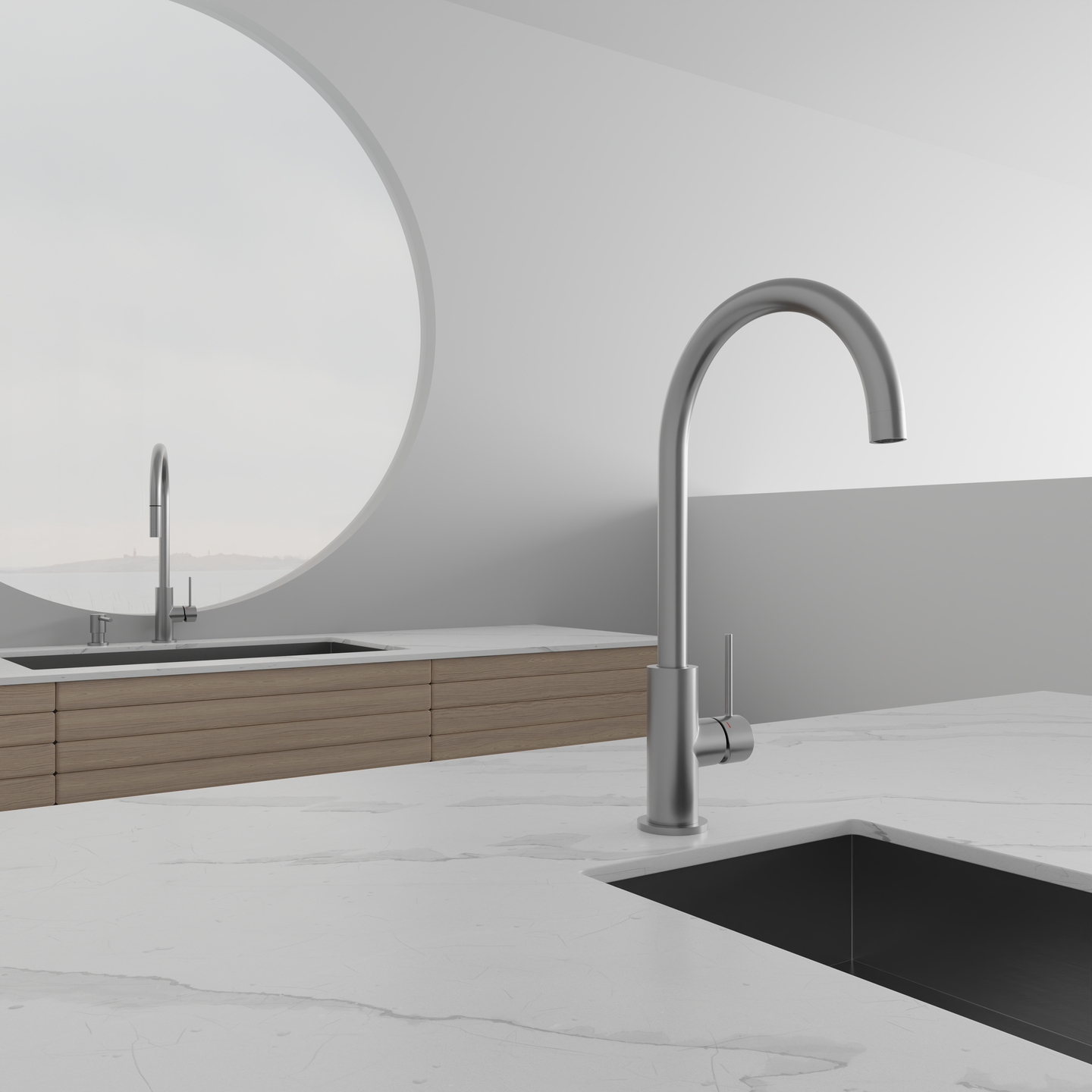 Keittiöhana Scandtap Steel Equip 30120