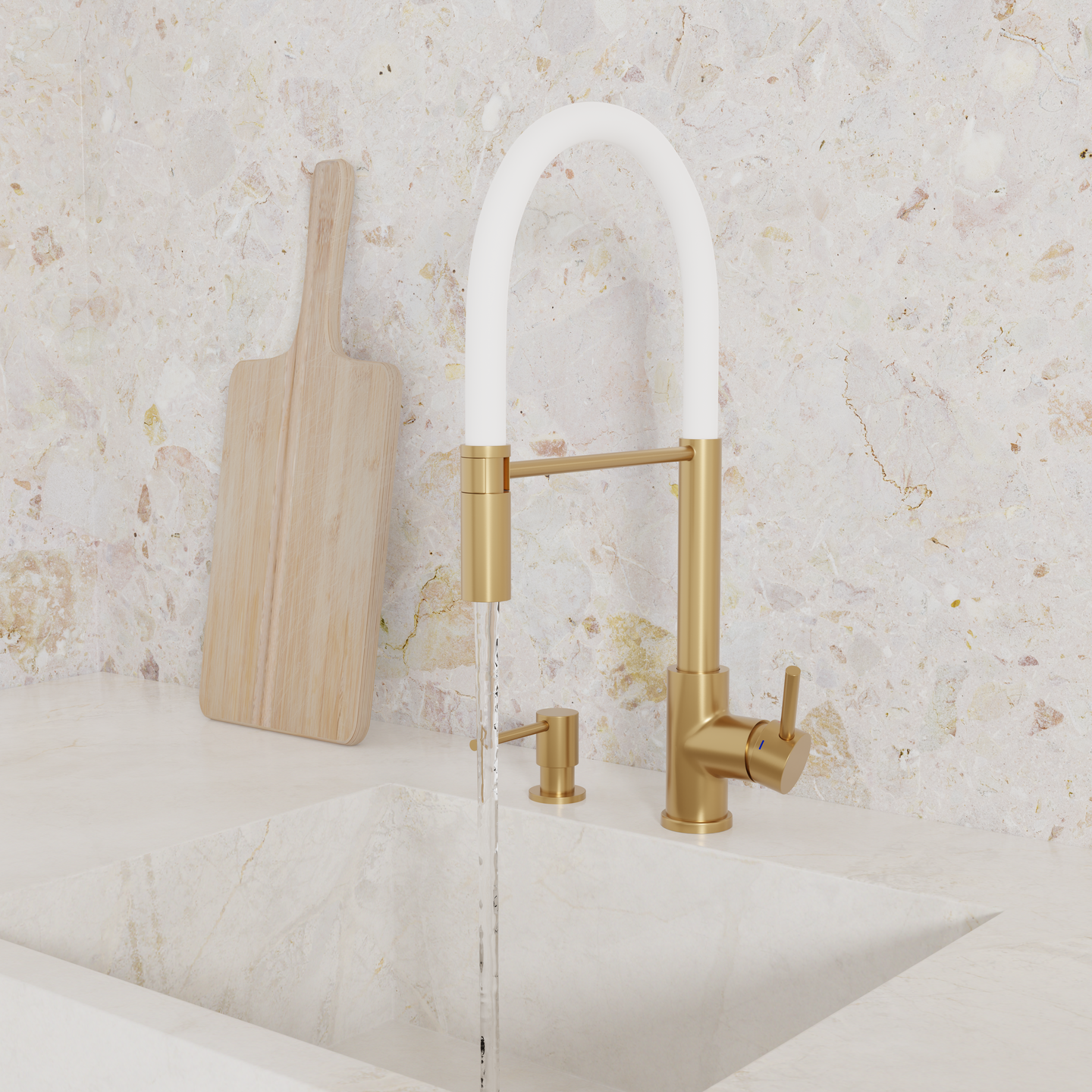 Keittiöhana Scandtap Steel Pro Sand 30081