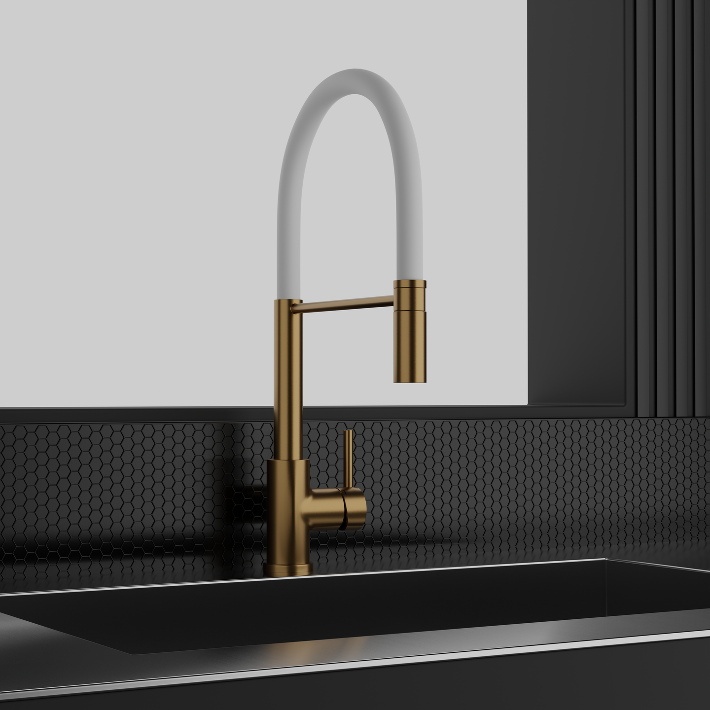 Keittiöhana Scandtap Steel Pro Sand 30081