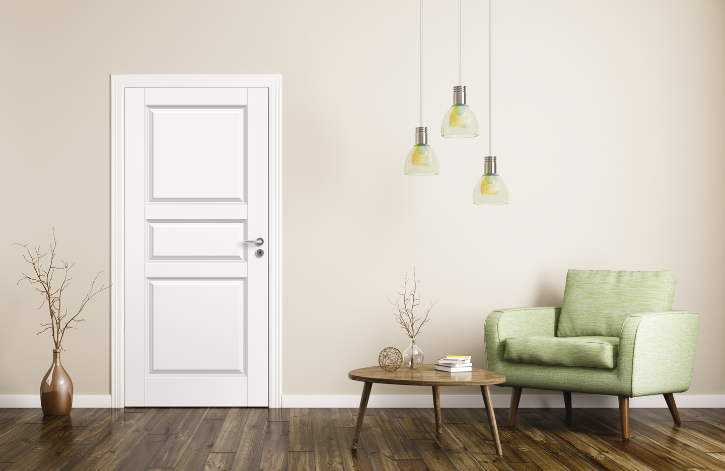 Peiliovi Cello valkoinen