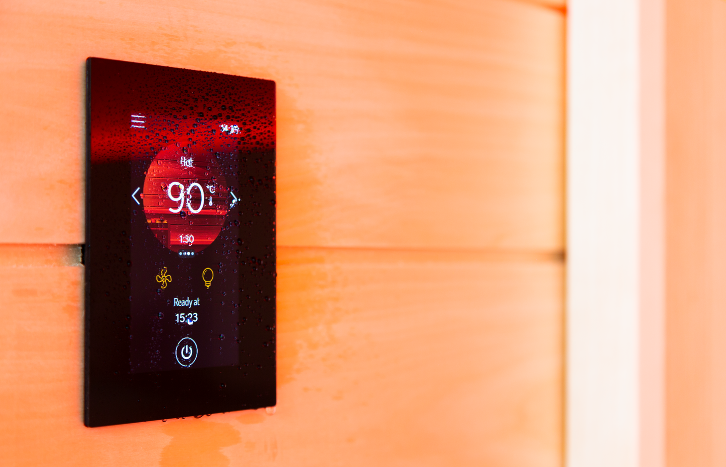 Ohjauspaneeli Harvia Fenix FX002XW WiFi Touchscreen Control ovianturilla