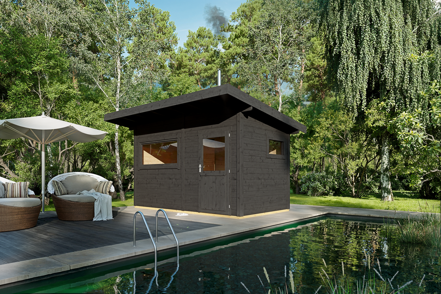 Pihasauna Söderhamn 8,8m²