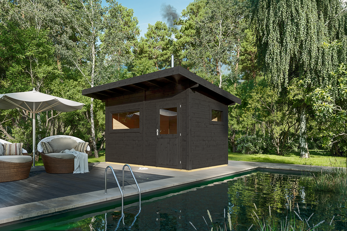 Pihasauna Söderhamn 8,8m²