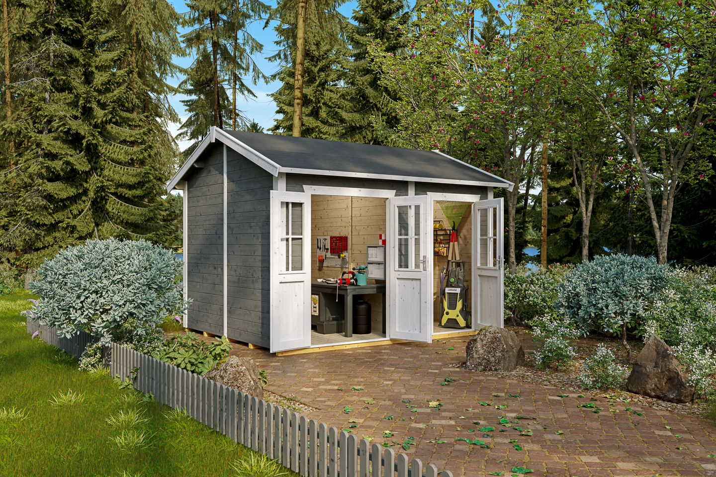 Aittavarasto Cello Ludvika 9,8m2