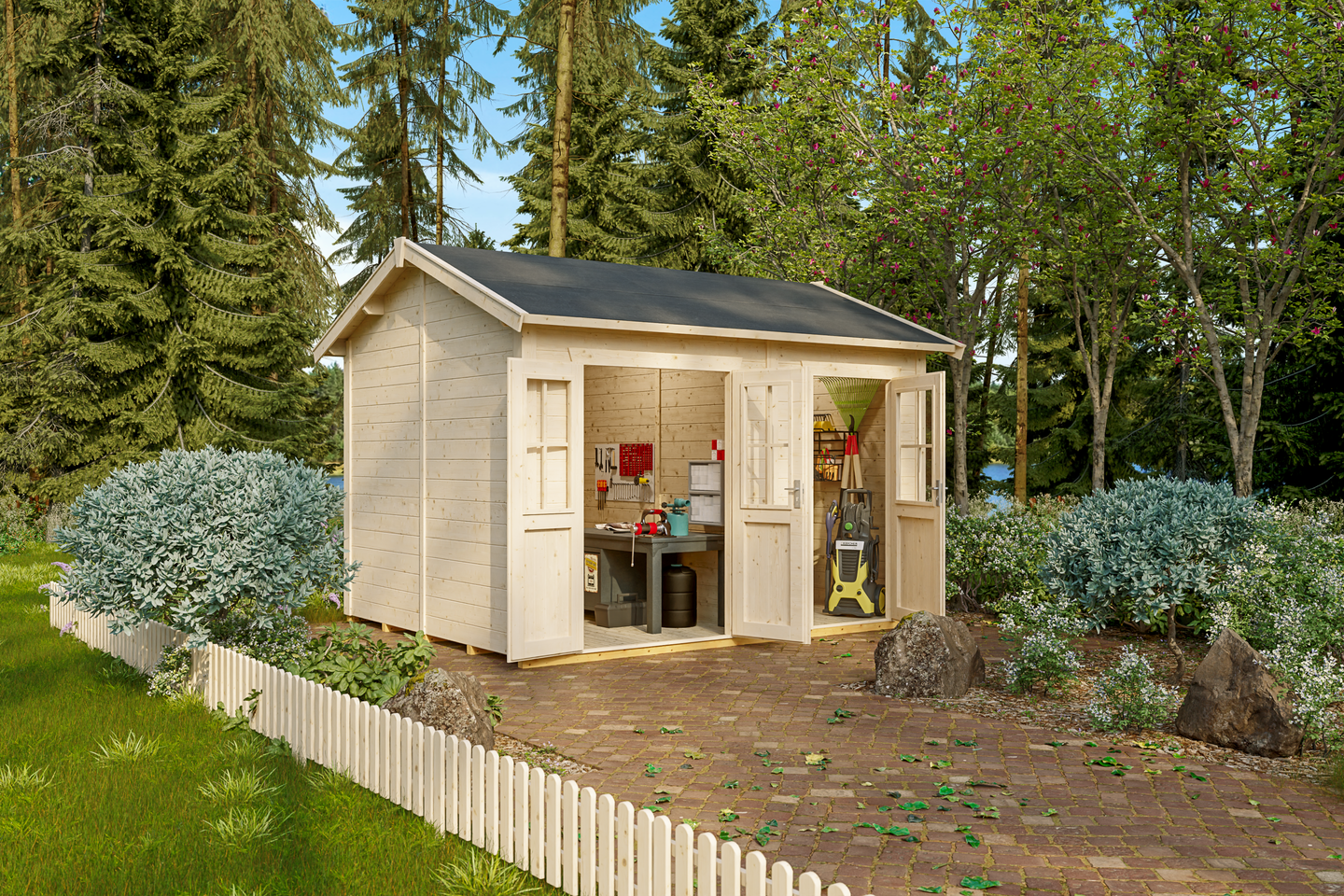 Aittavarasto Cello Ludvika 9,8m2