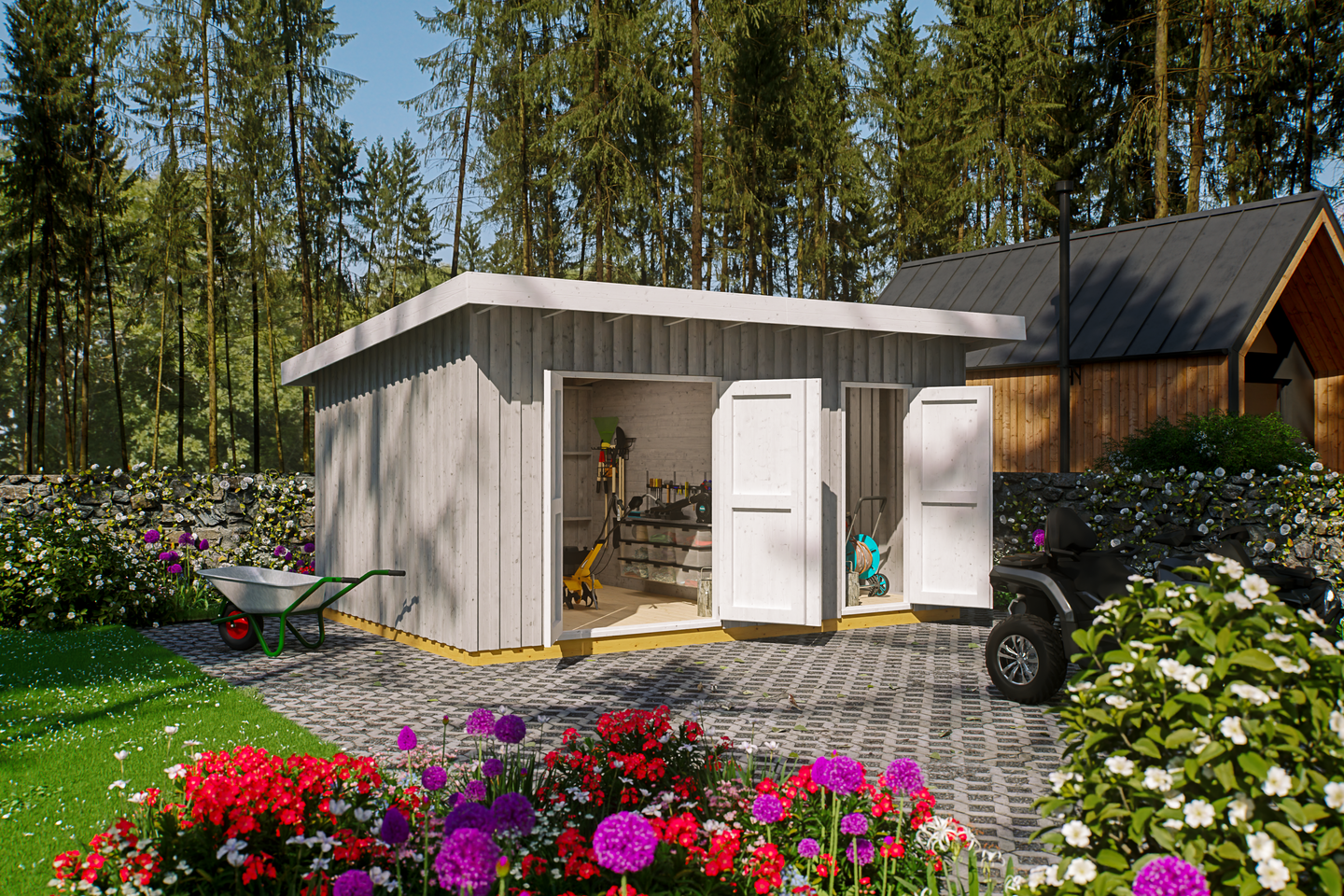 Varasto Cello Herning 500x350cm