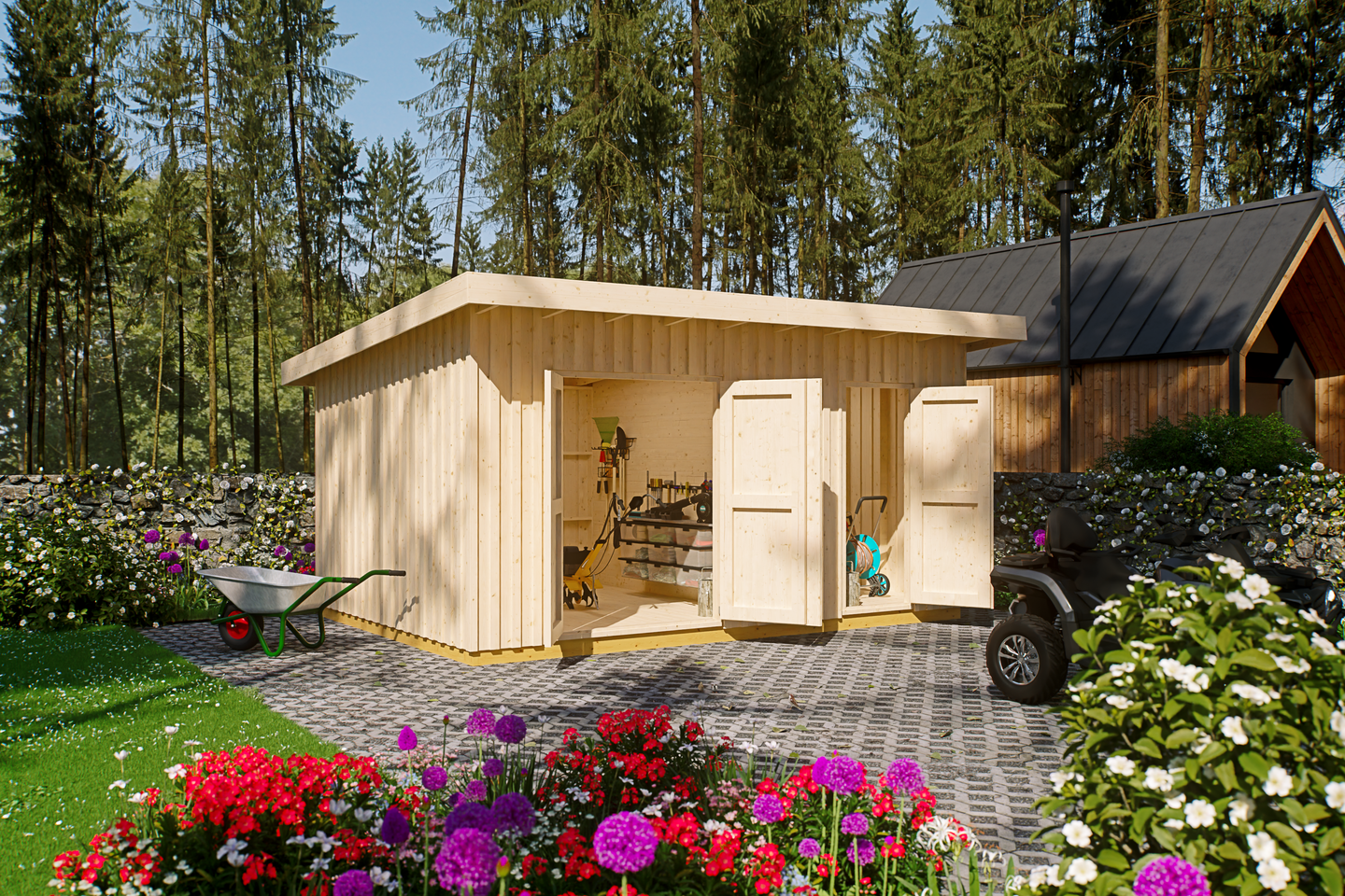 Varasto Cello Herning 500x350cm