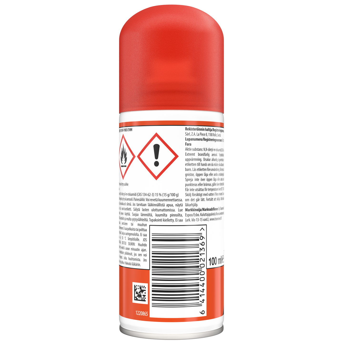 Hyttyssuihke OFF Active 100ml pehmeä