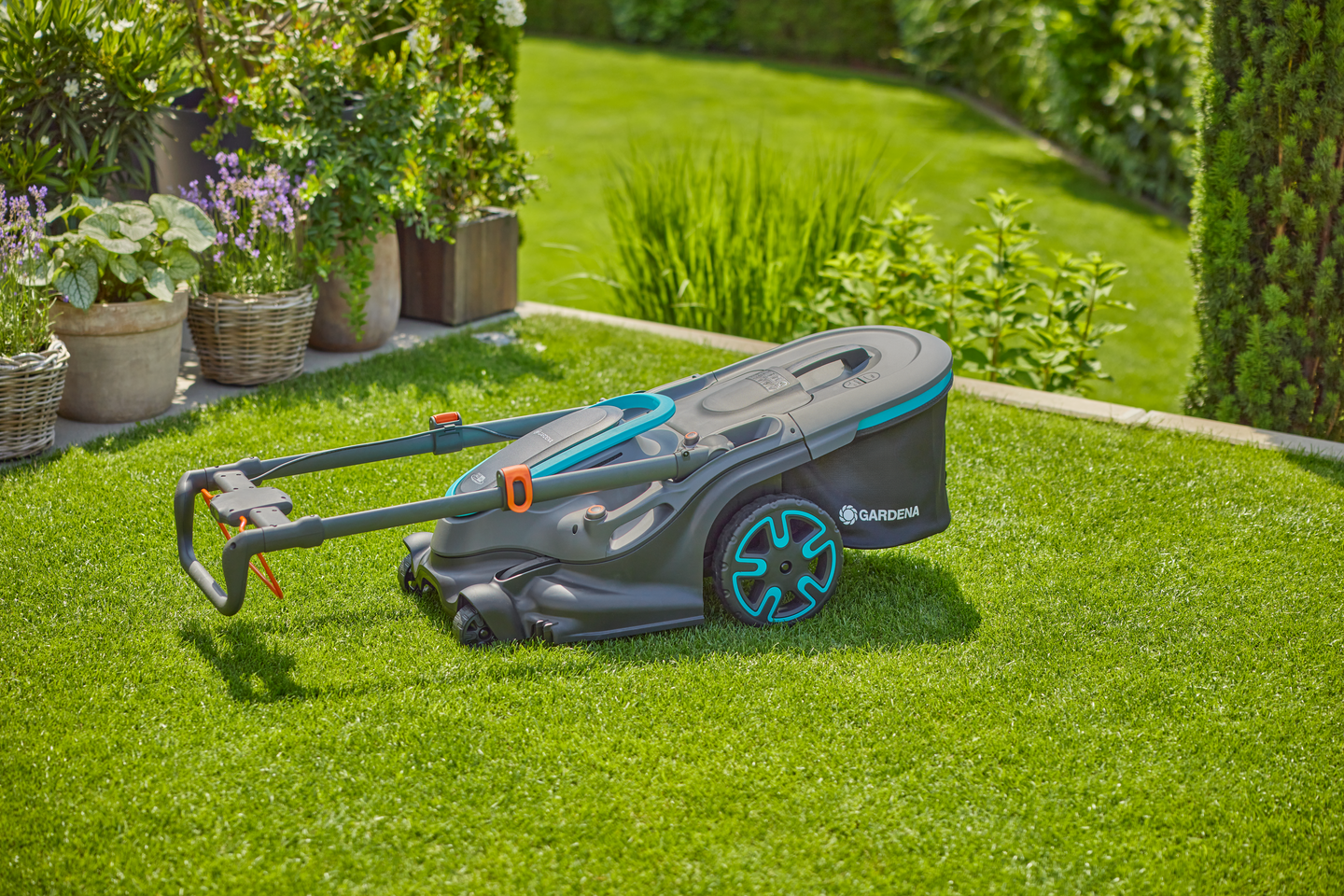 Akkuruohonleikkuri GARDENA PowerMax Duo 46/36V P4A Solo