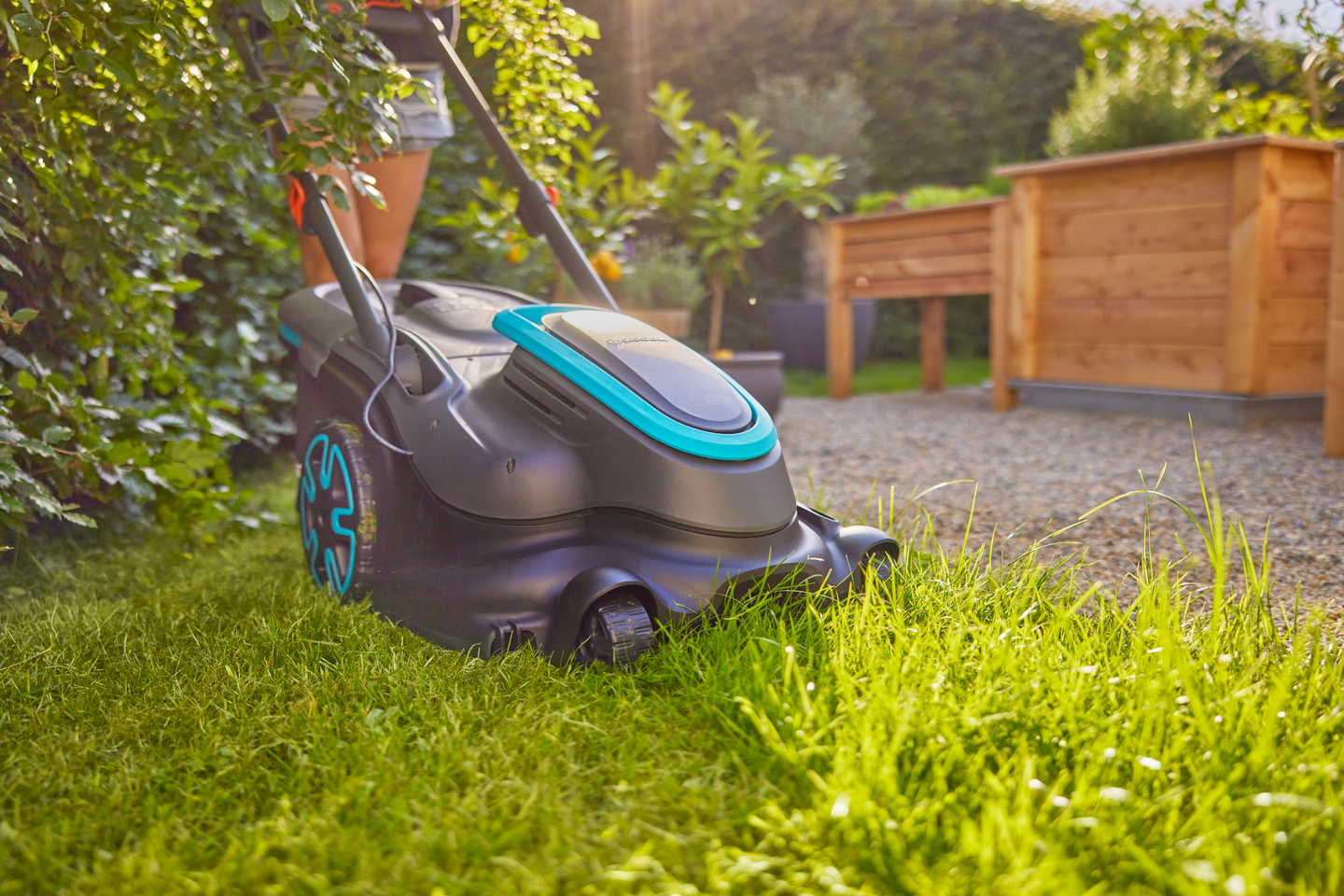 Akkuruohonleikkuri GARDENA PowerMax Duo 46/36V P4A Solo