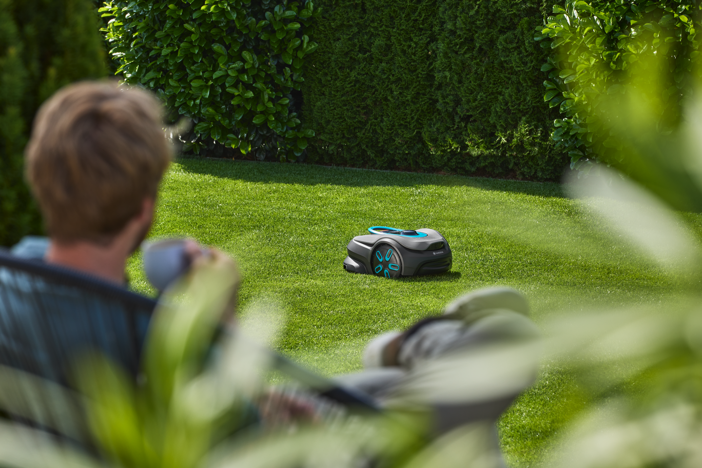 Robottiruohonleikkuri GARDENA smart SILENO sense 600