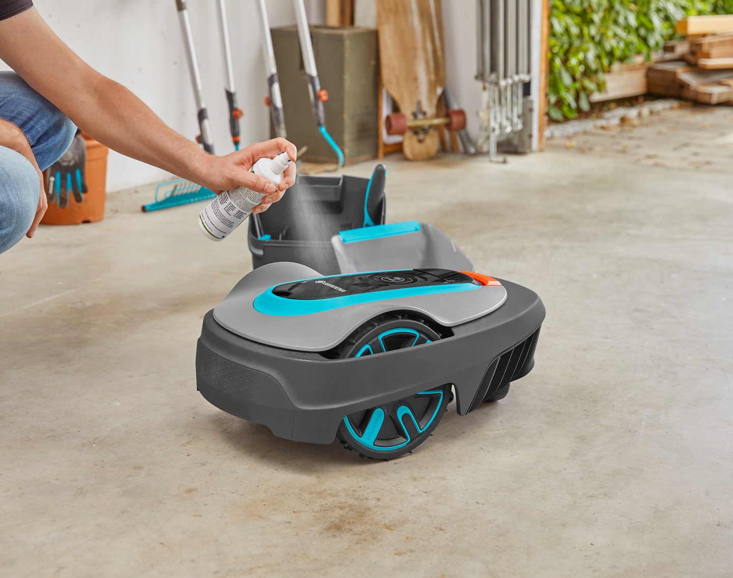 Puhdistussarja GARDENA robottiruohonleikkureille