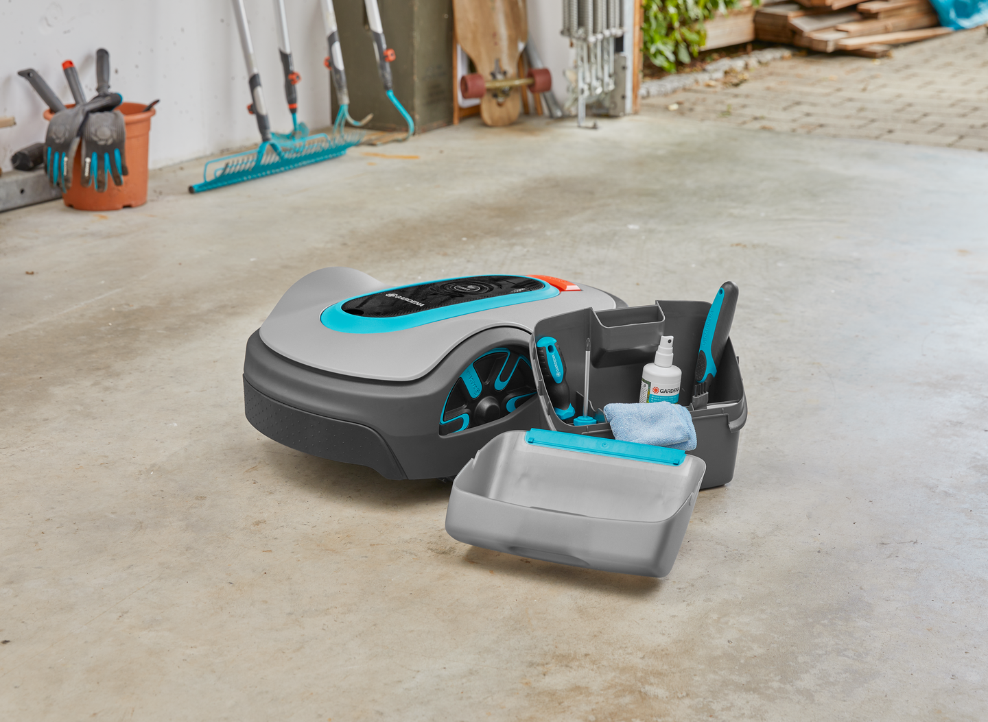 Puhdistussarja GARDENA robottiruohonleikkureille