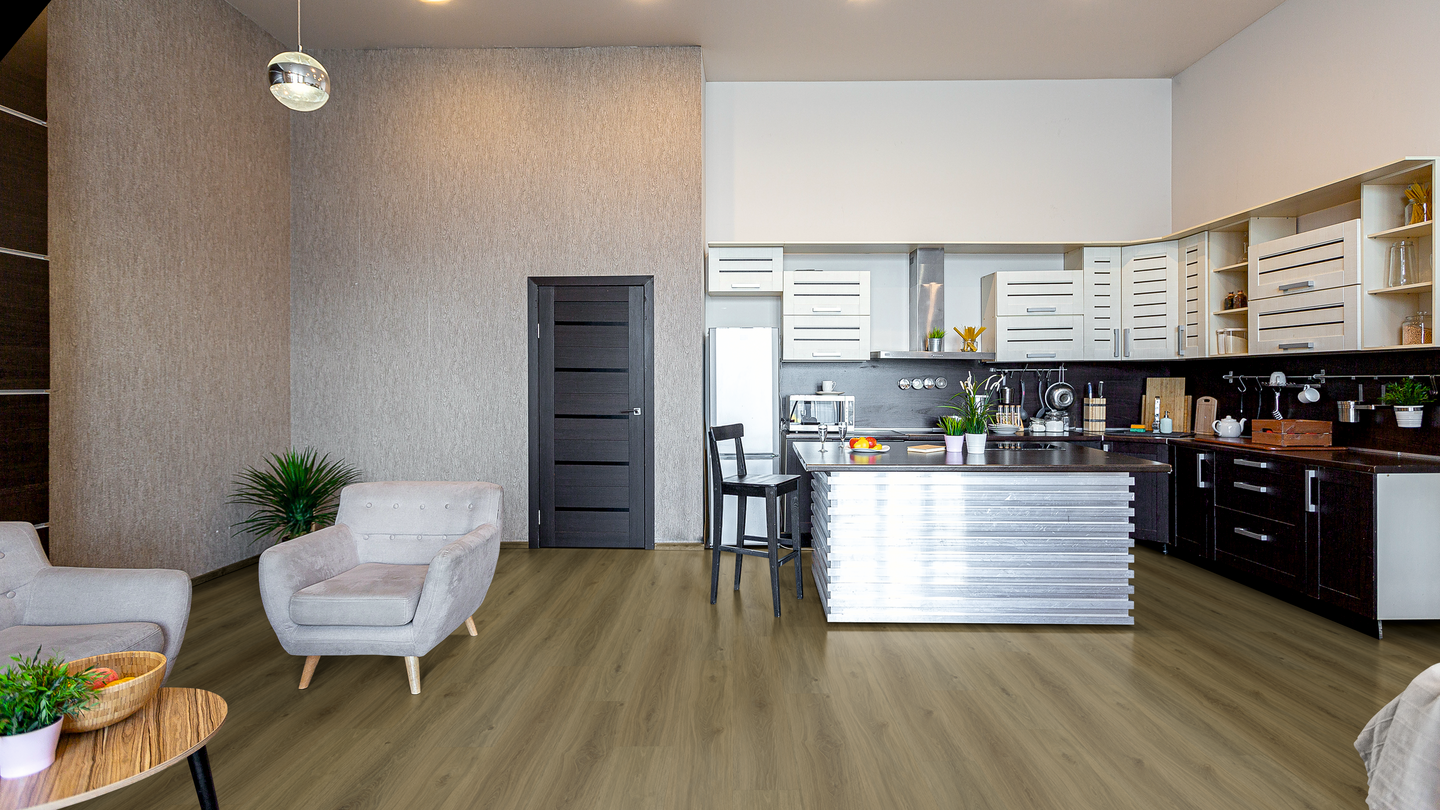 Vinyylilankku liimattava Excellence GD55 Pecan KL33 1524x228,6x2,5mm