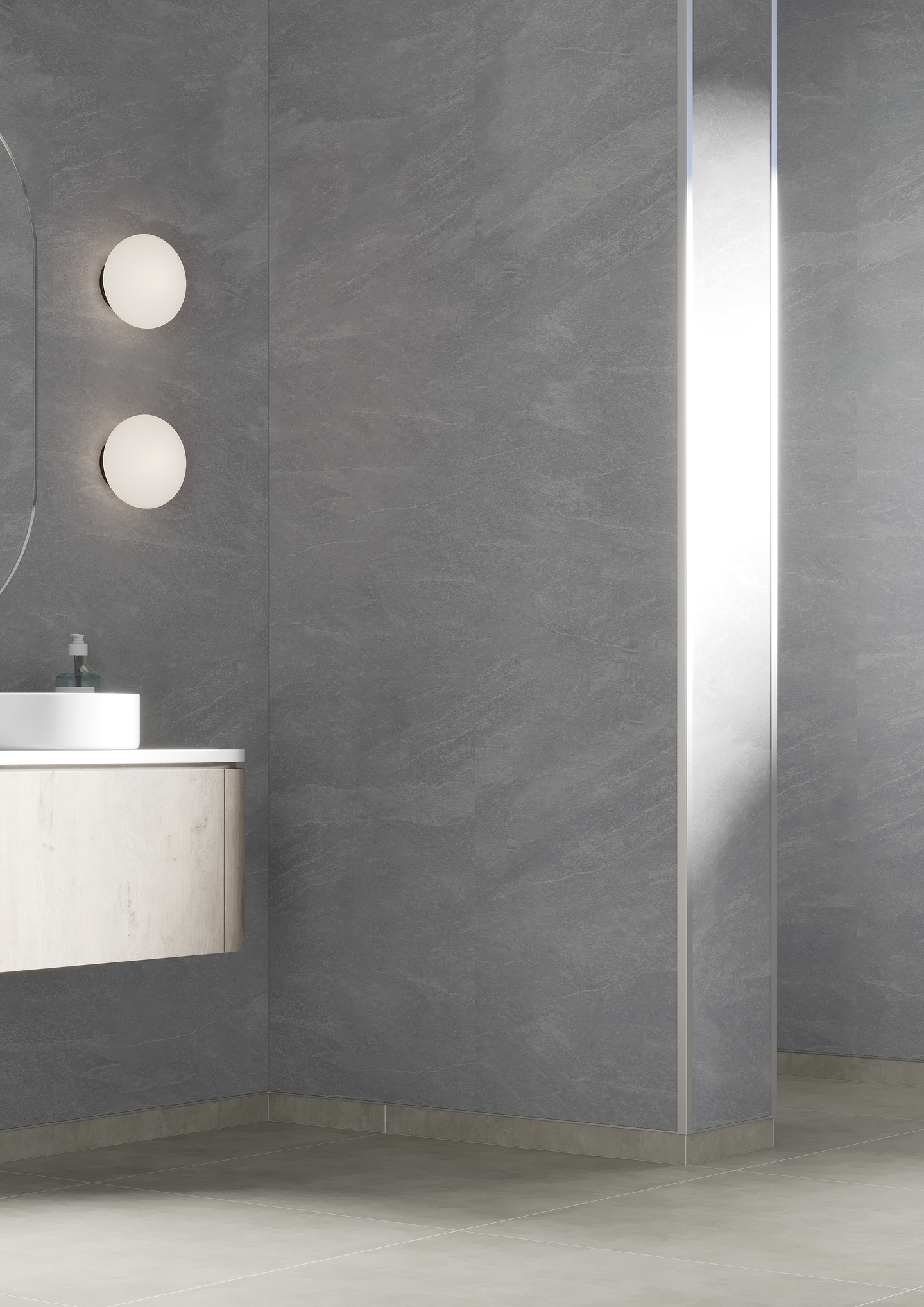 Sisustuslevy Fibo 11x620x2400 1035 S Silver Slate