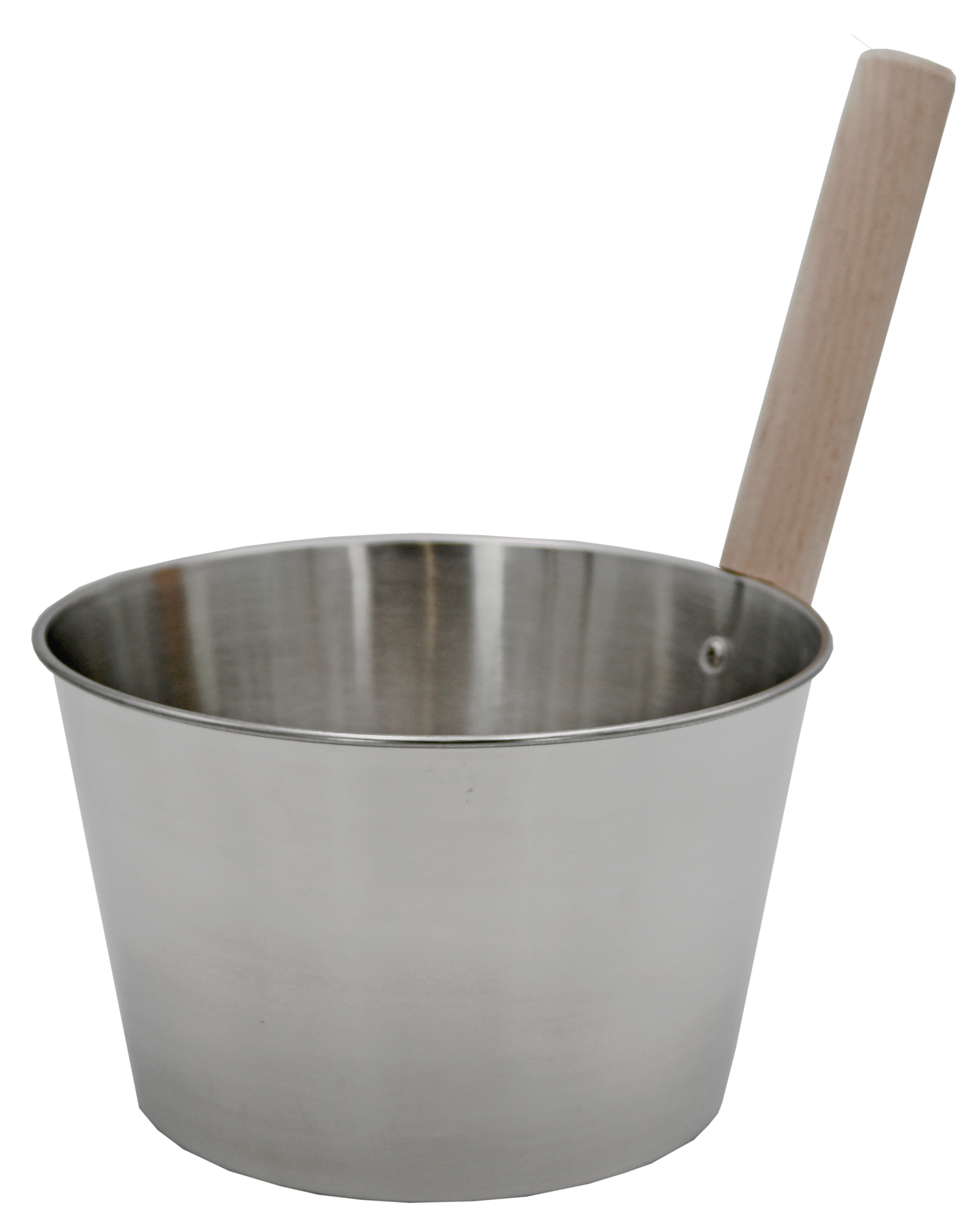 Saunakiulu SAUNIA Economy 4L kiiltävä rst/vaalea puu