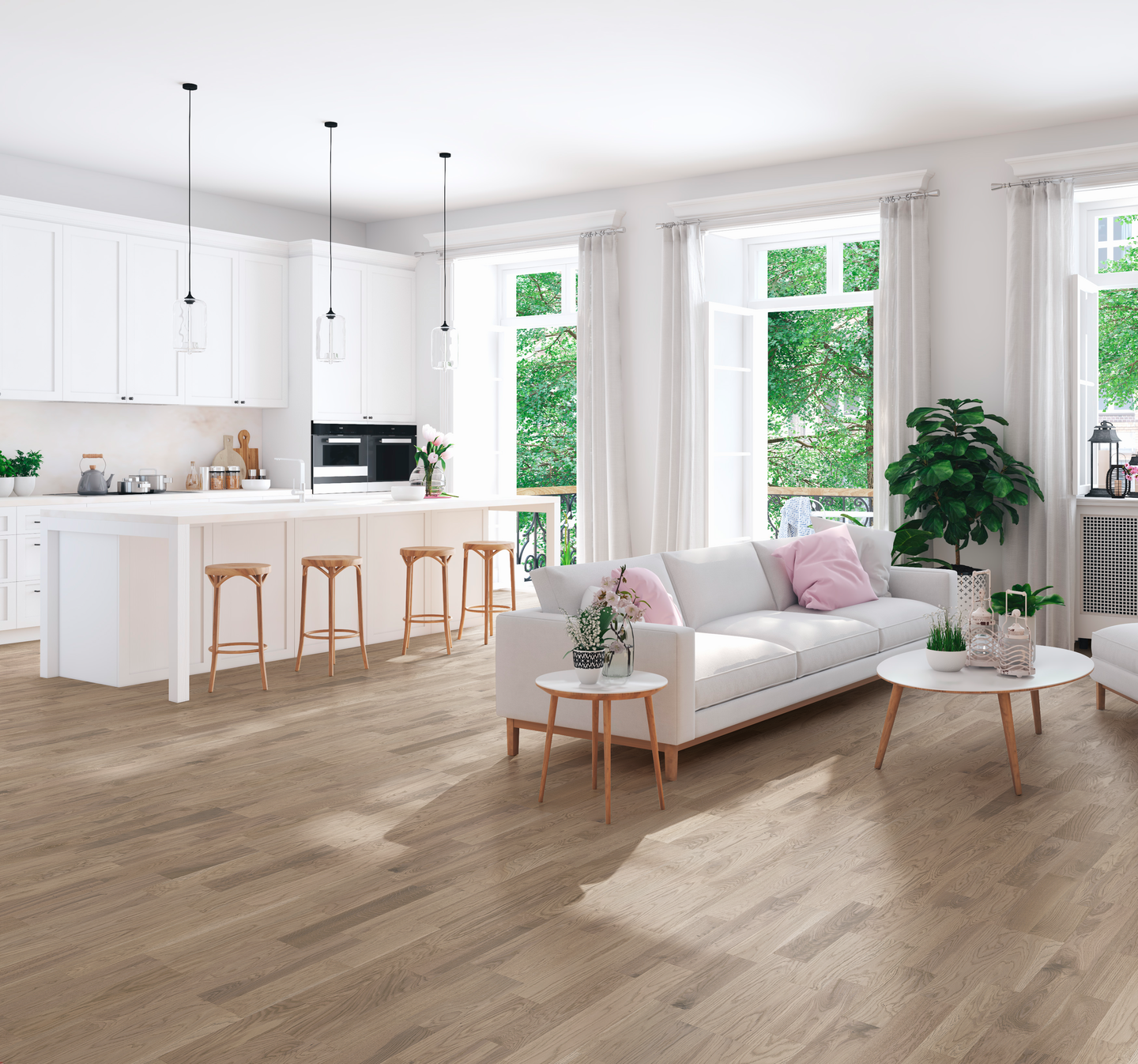 Parketti Cello Dusk 2S ultramatta 2423x200x15mm 2,91m²