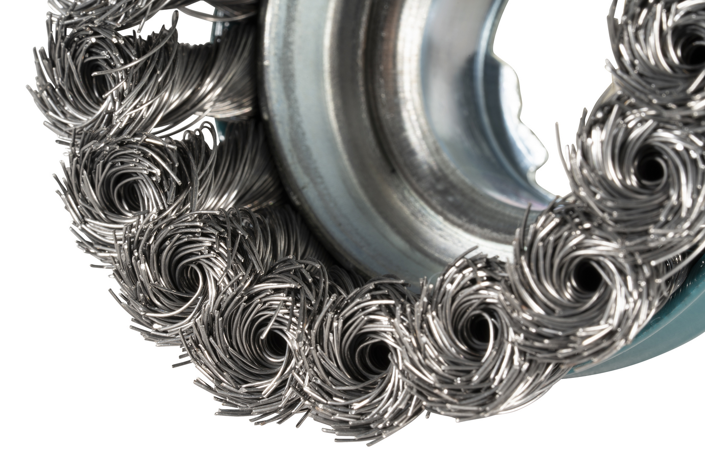 Teräsharja Makita X-Lock 80mm kuppiharja punottu teräs