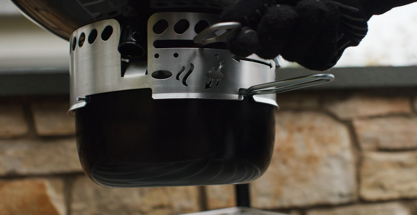 SUMMIT WEBER KAMADO E6, BLACK