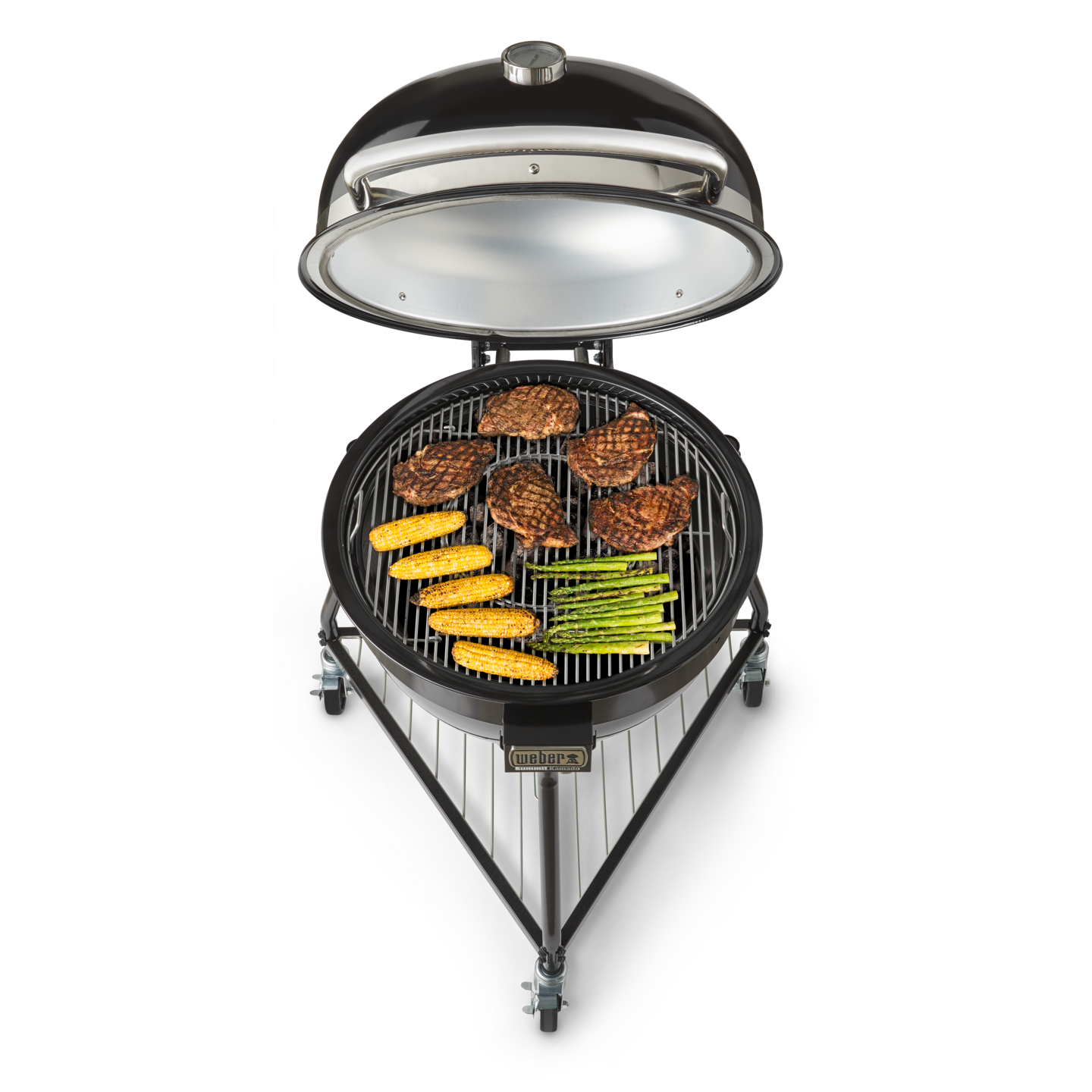 SUMMIT WEBER KAMADO E6, BLACK