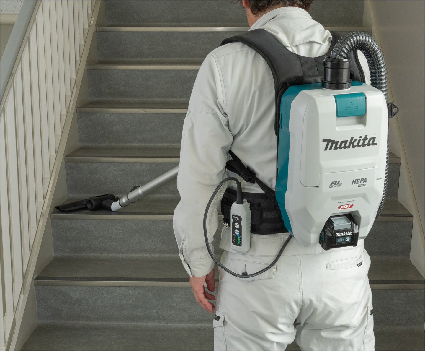 Akkureppuimuri Makita VC008GZ 40V XGT runko