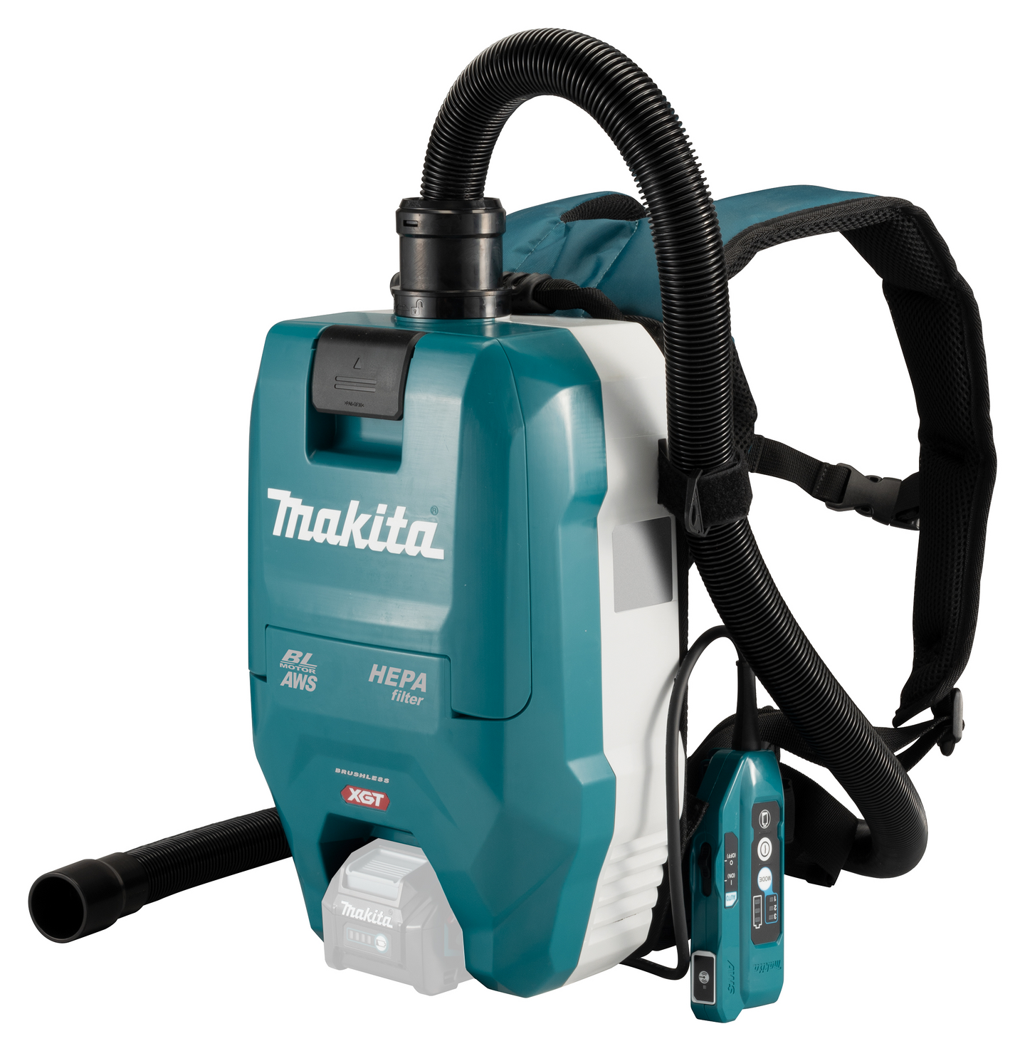 Akkureppuimuri Makita VC009GZ01 40V XGT runko