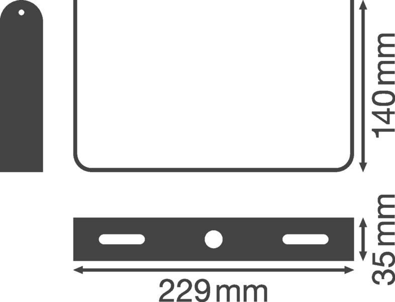 Mekaaninen lisätarvike LEDVANCE Hb Val Hb Value Bracket 200w