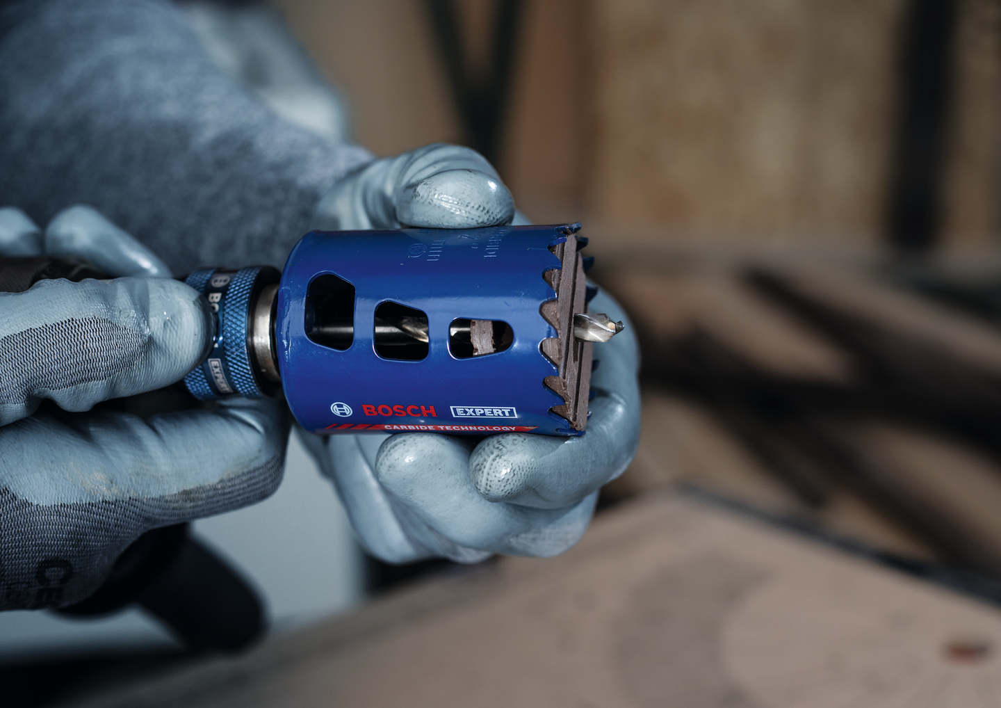 Reikäsaha Bosch EXPERT Tough Material, 44 x 60 mm