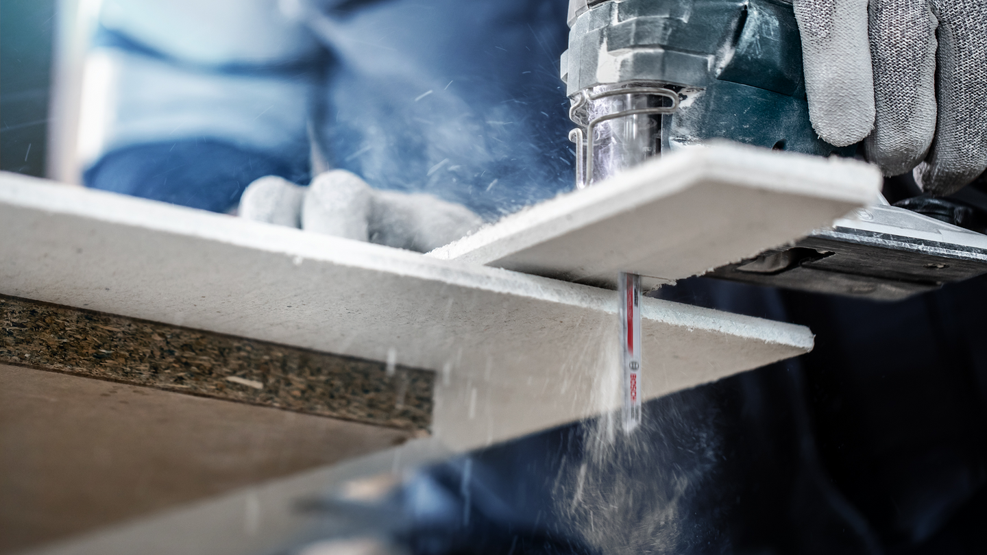 Pistosahanterä Bosch EXPERT 'Fiber Plaster' T 141 HM, 3 kpl