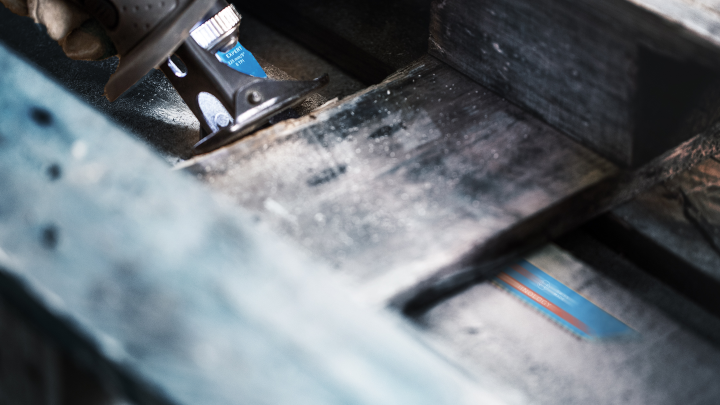 Puukkosahanterä Bosch EXPERT 'Hard Nail Pallets' S 1122 CHM, 10 kpl