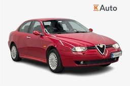punainen Alfa Romeo 156 2003 kuva 1.