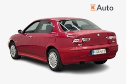 punainen Alfa Romeo 156 2003 kuva 2.