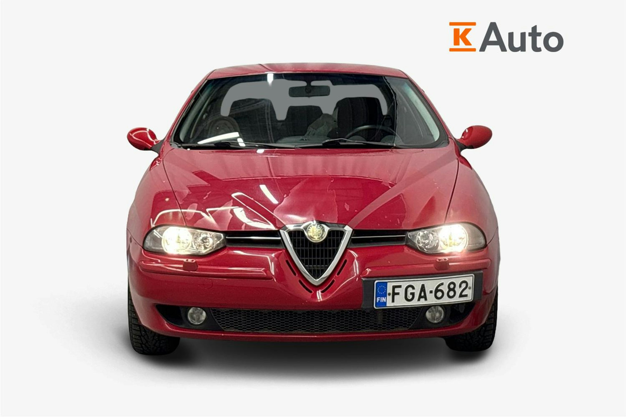 punainen Alfa Romeo 156 2003 kuva 5.