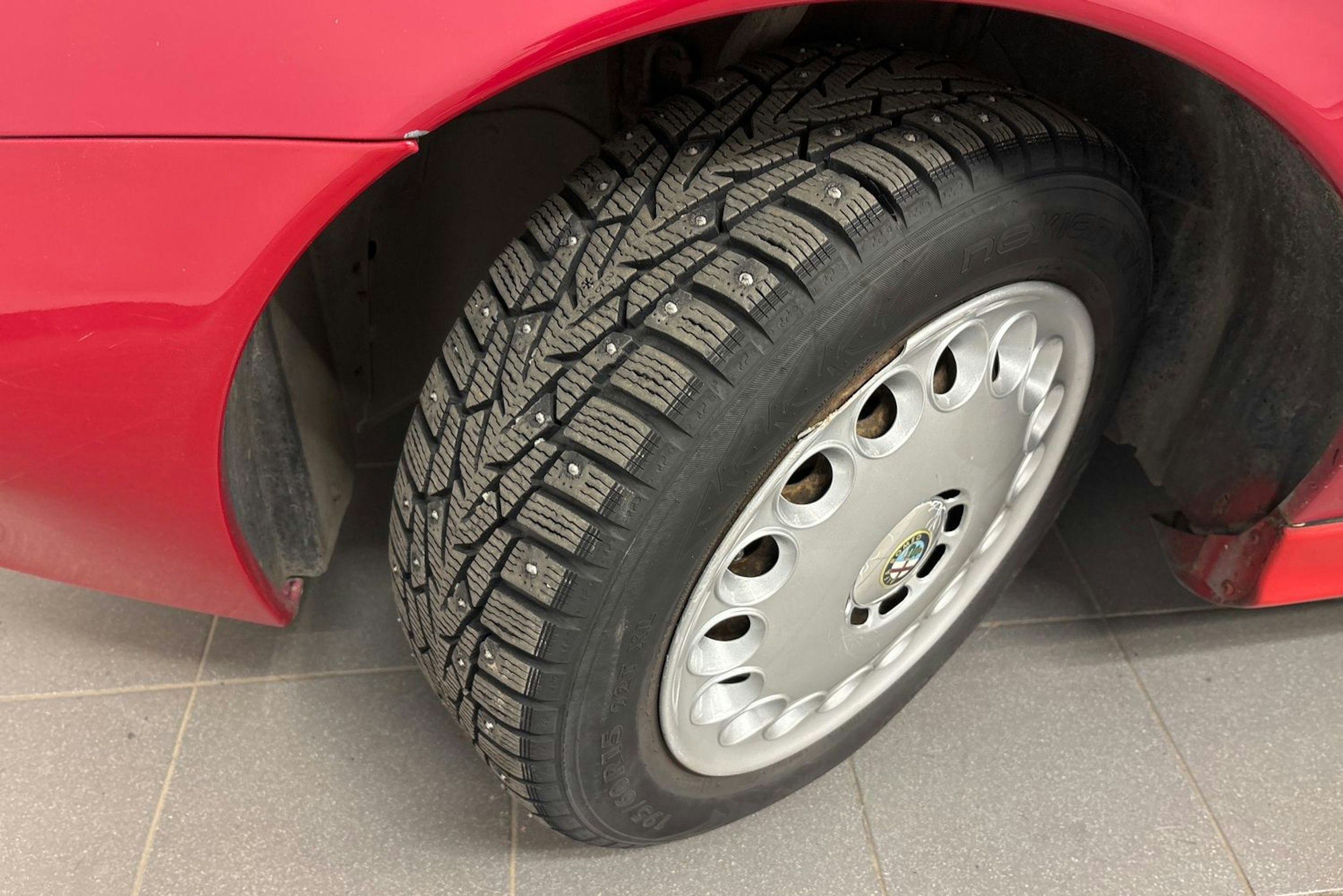 punainen Alfa Romeo 156 2003 kuva 13.