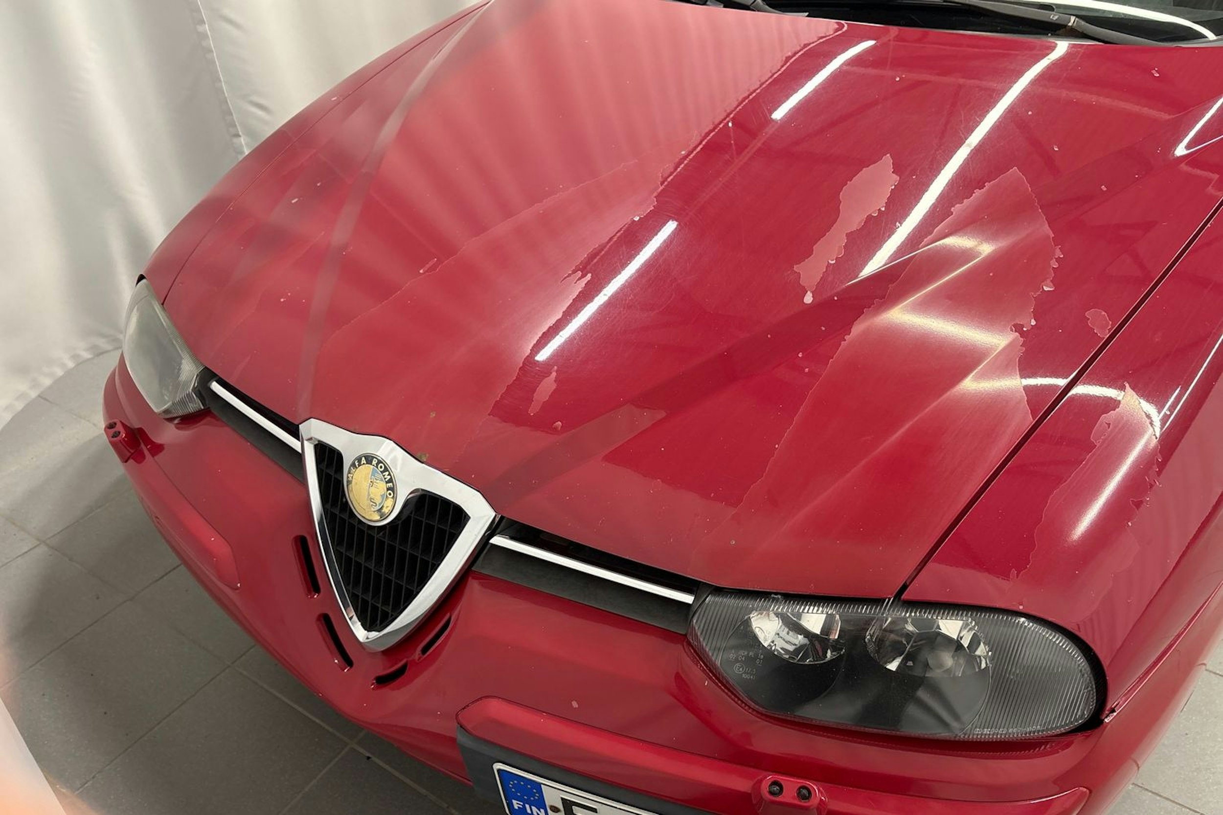 punainen Alfa Romeo 156 2003 kuva 28.