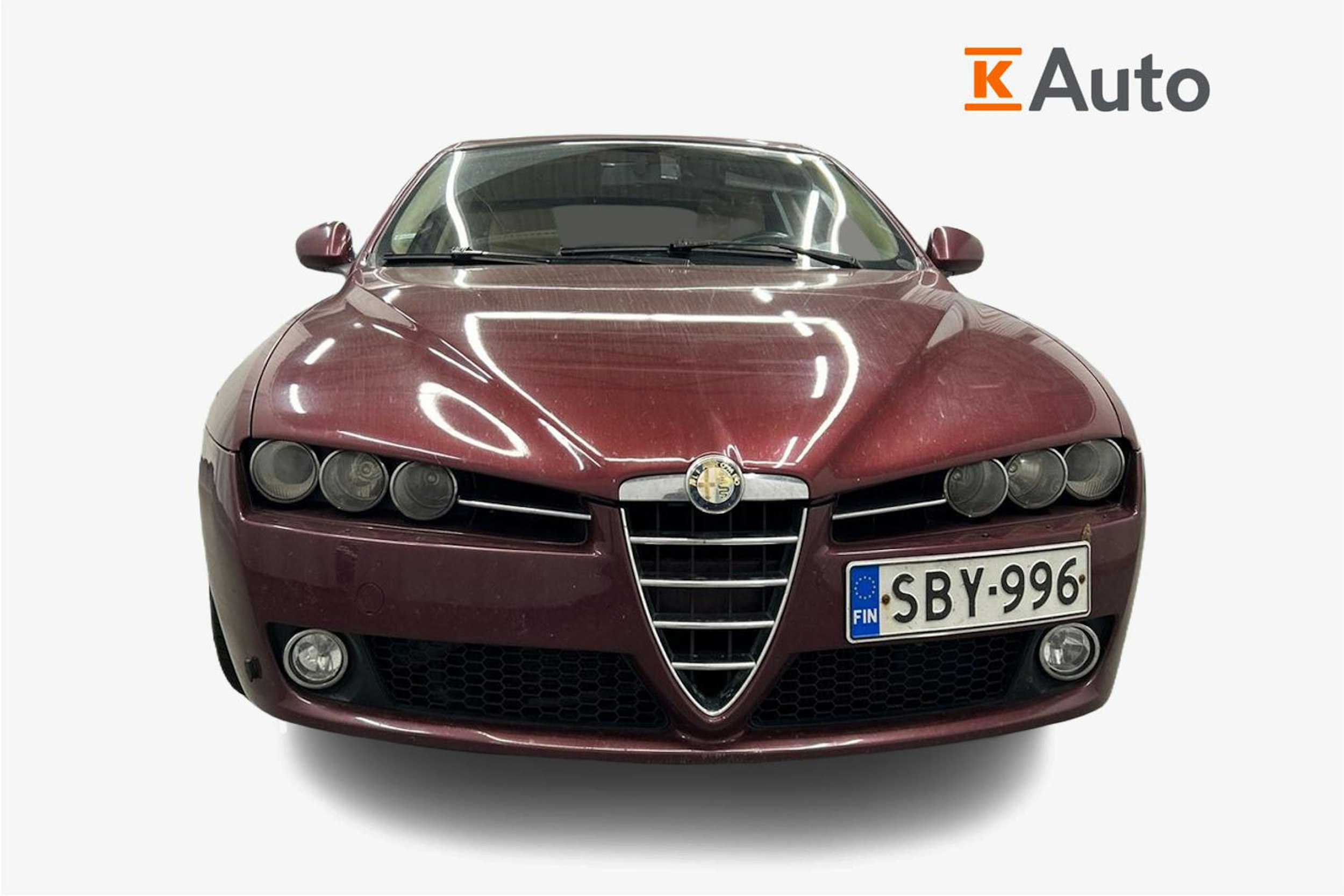 Punainen Alfa Romeo 159 2007 kuva 4.