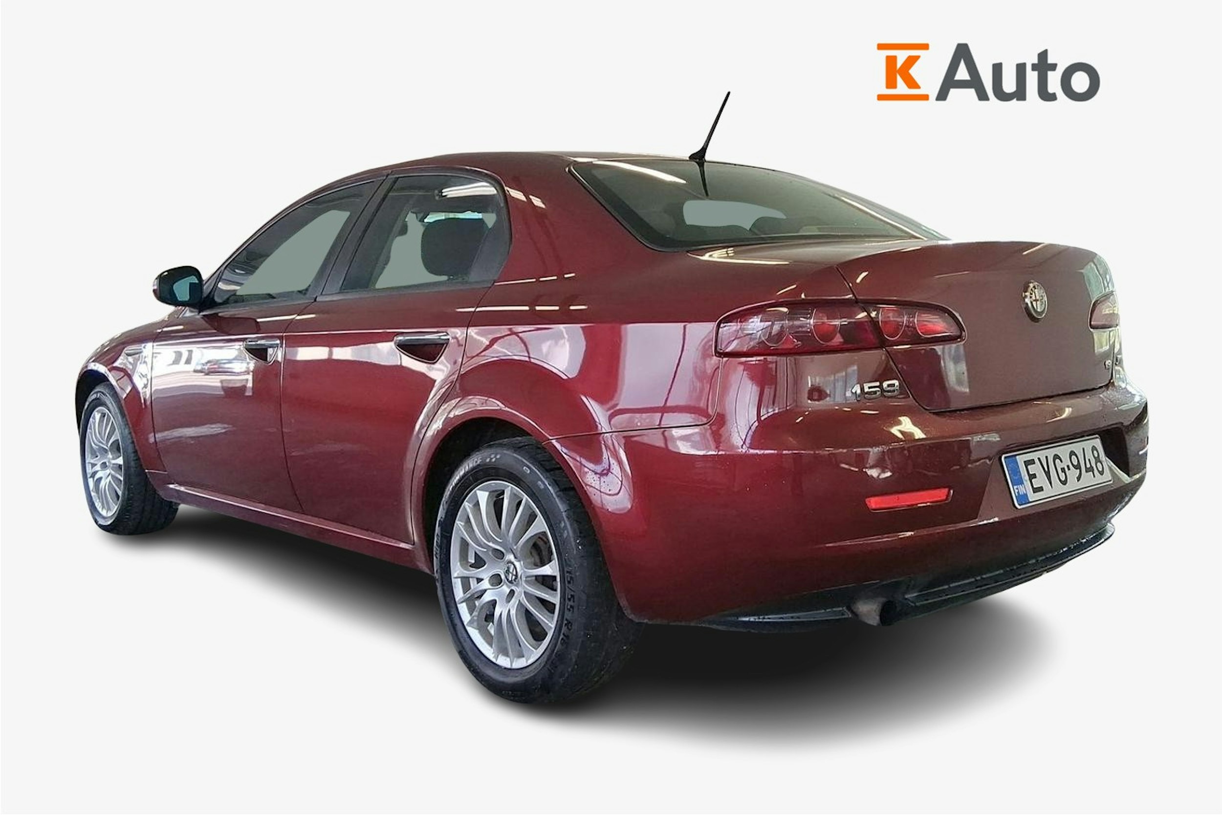 punainen Alfa Romeo 159 2008 kuva 2.