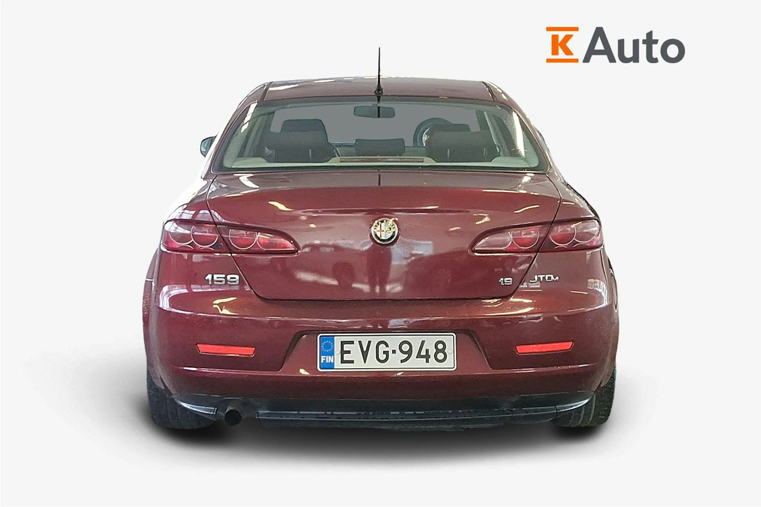 punainen Alfa Romeo 159 2008 kuva 3.