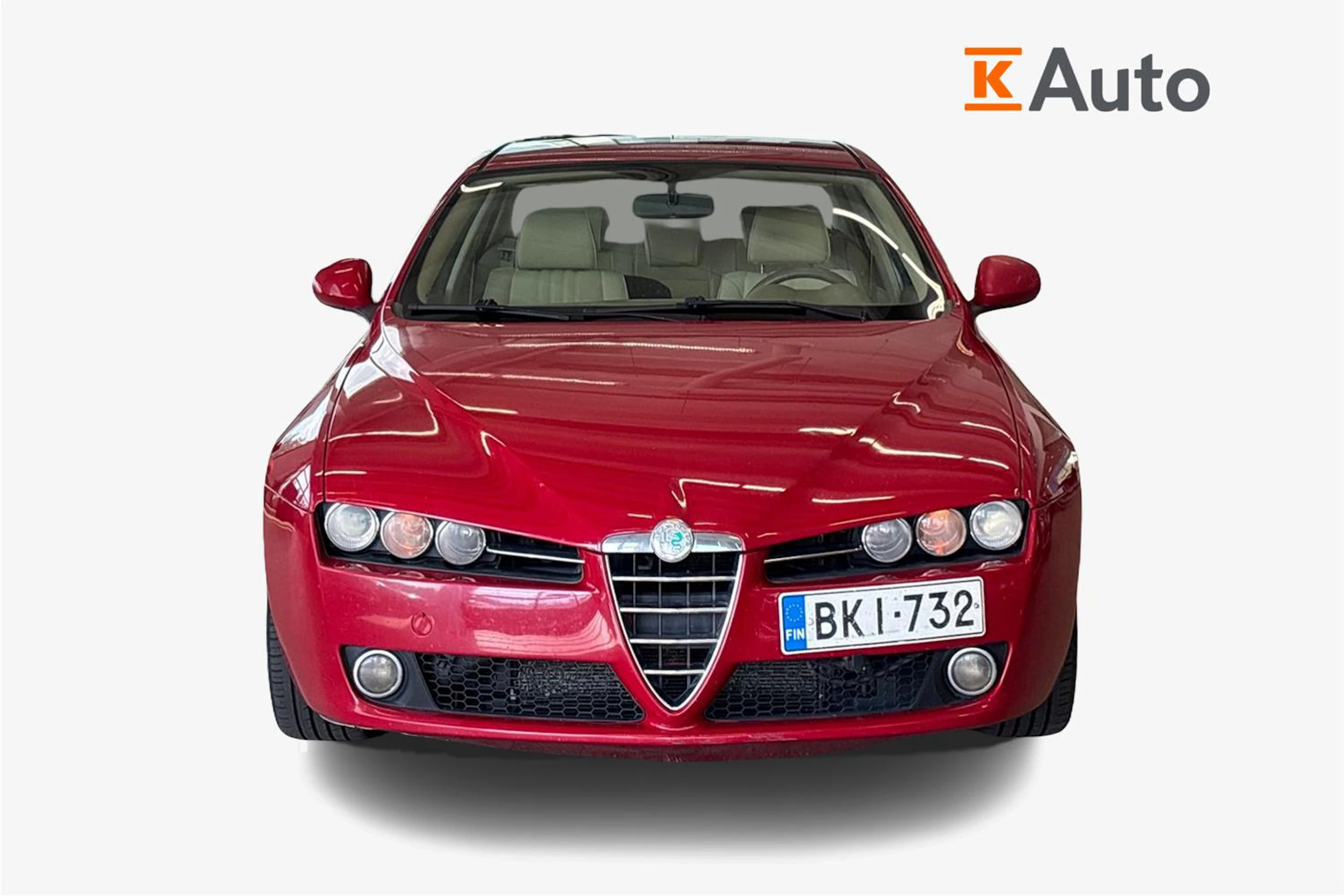 punainen Alfa Romeo 159 2006 kuva 4.
