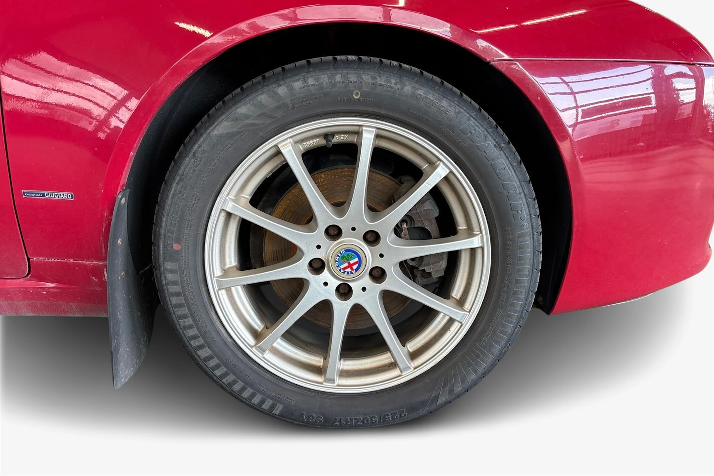 punainen Alfa Romeo 159 2006 kuva 9.