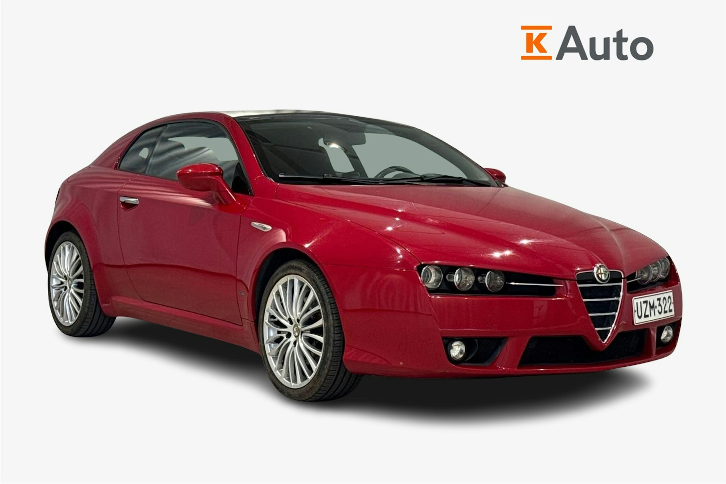 punainen Alfa Romeo Brera 2007 kuva 1.