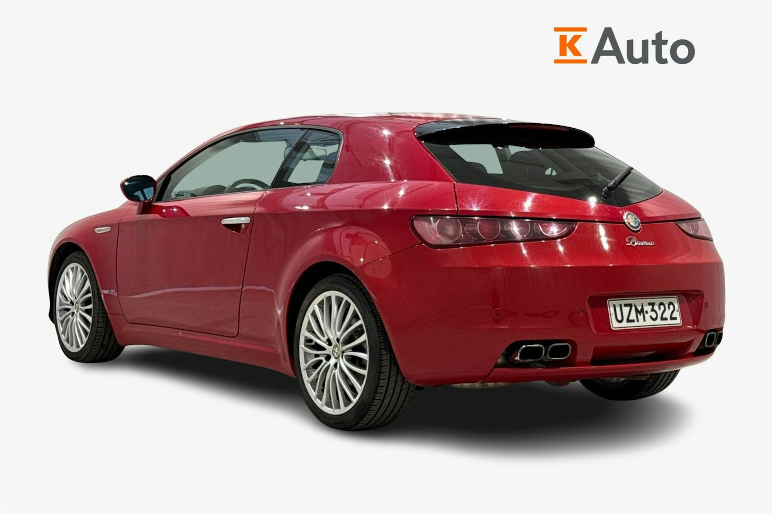 punainen Alfa Romeo Brera 2007 kuva 2.