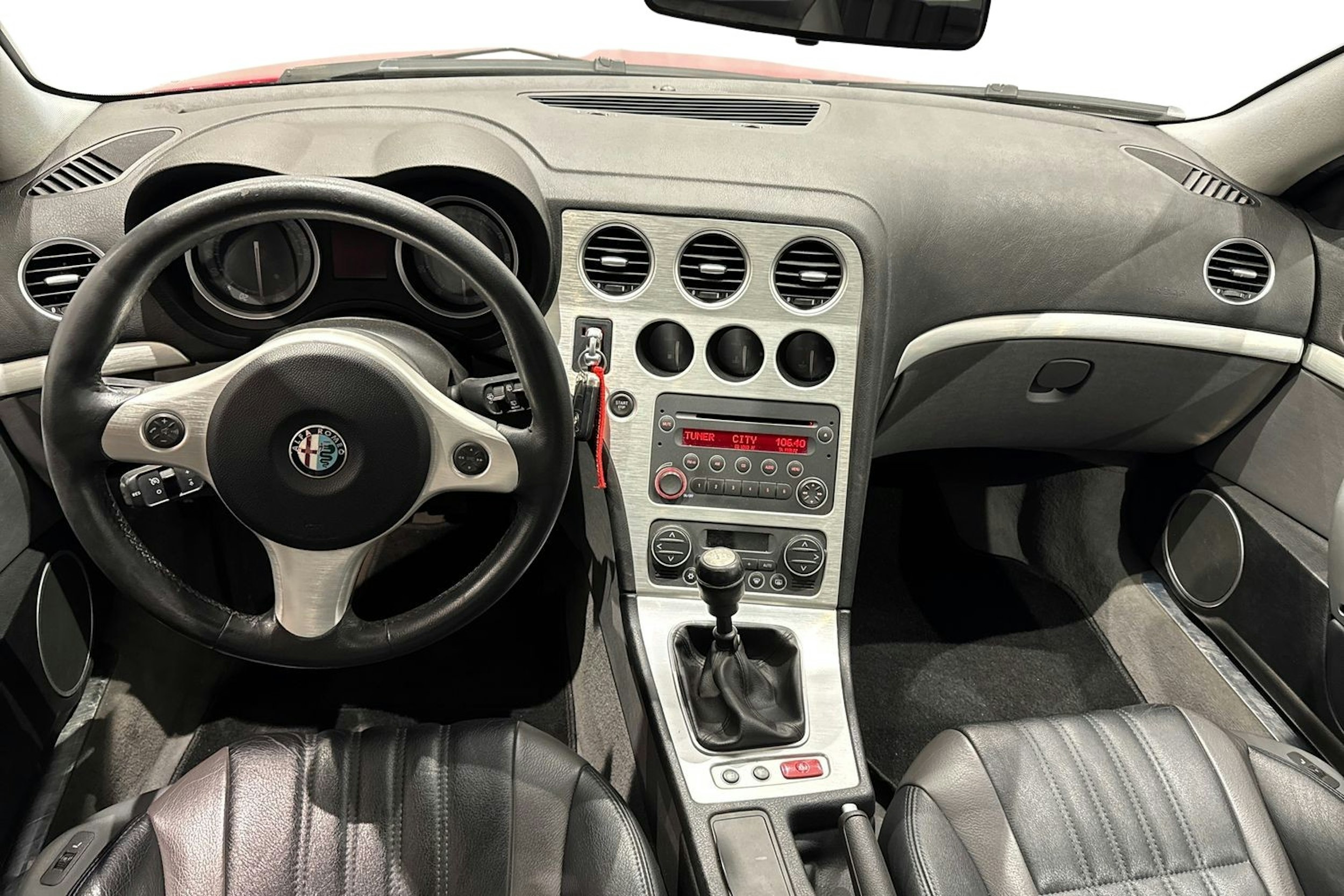 punainen Alfa Romeo Brera 2007 kuva 9.