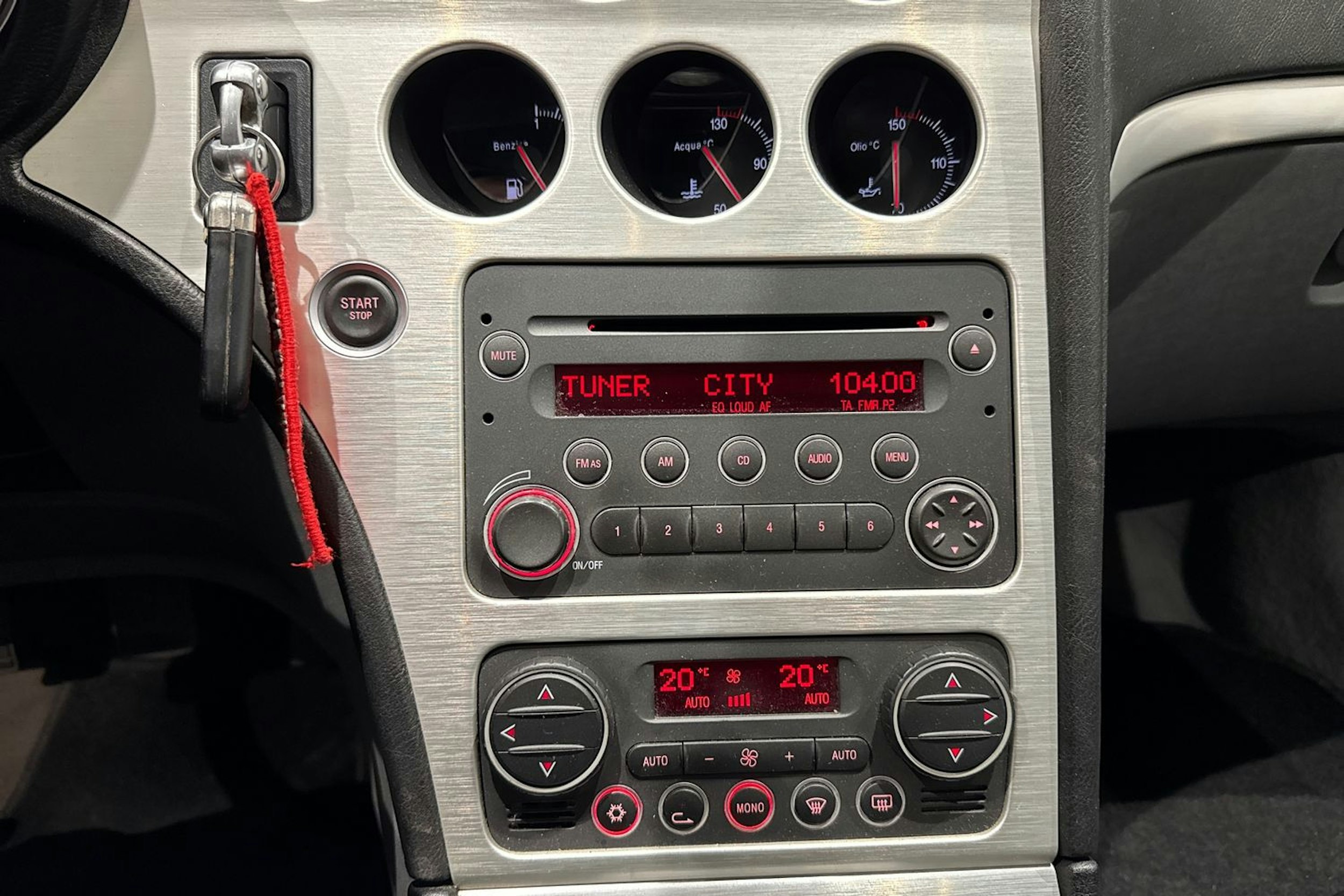 punainen Alfa Romeo Brera 2007 kuva 20.