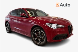 punainen Alfa Romeo Stelvio 2020 kuva 1.