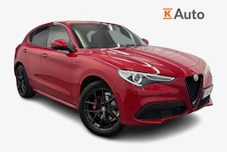 punainen Alfa Romeo Stelvio 2021 kuva 1.