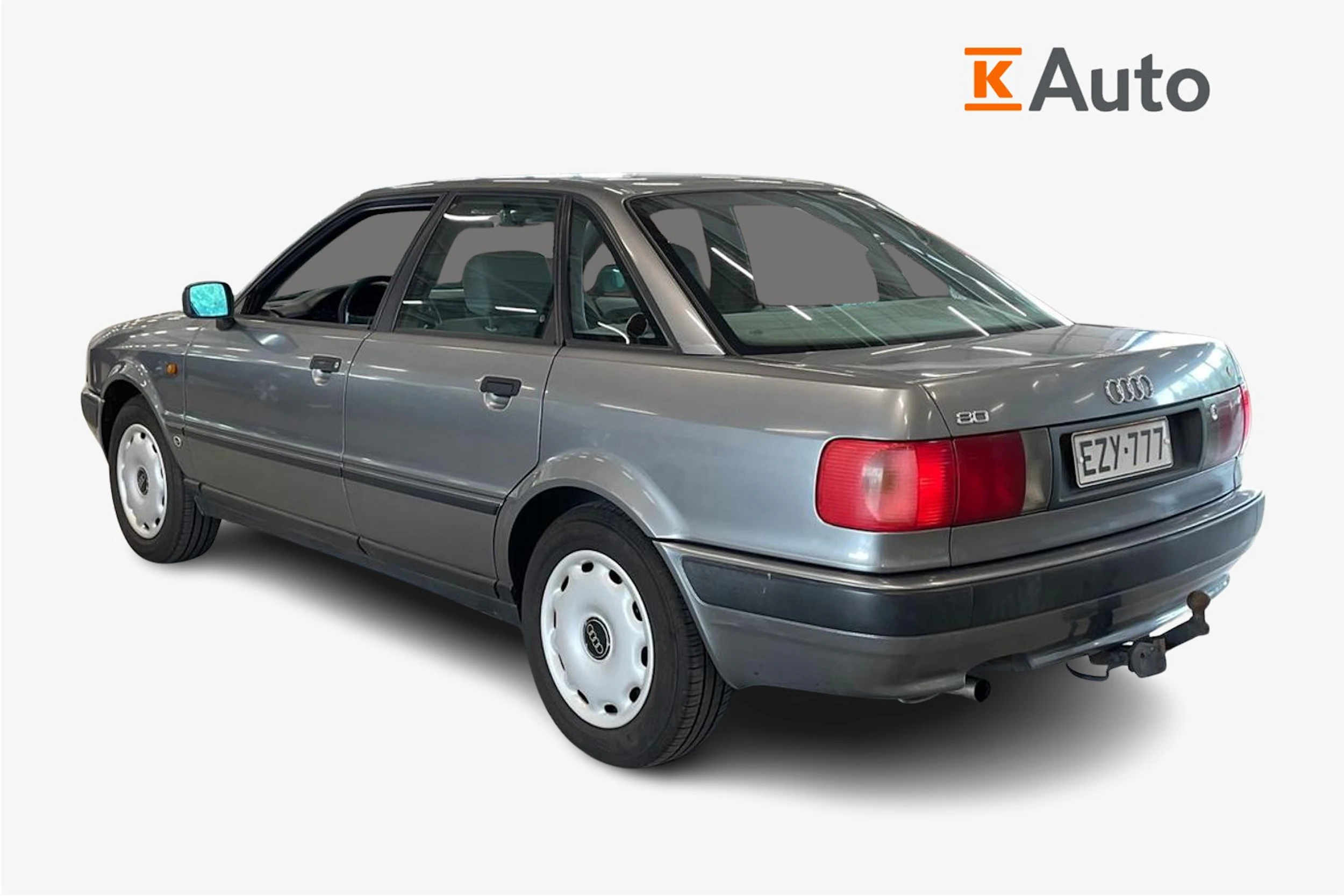 met. harmaa Audi 80 1993 kuva 2.